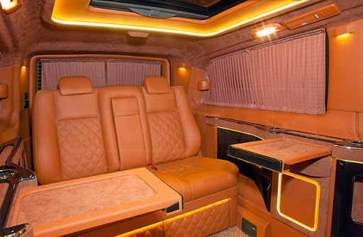 Mercedes-Benz Vito Turuncu İç Tasarım - Premium Koltuklar
